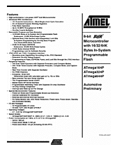DataSheet ATmega644P Automotive pdf
